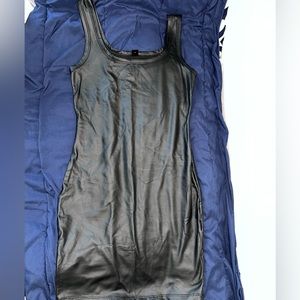 Pleather dress
